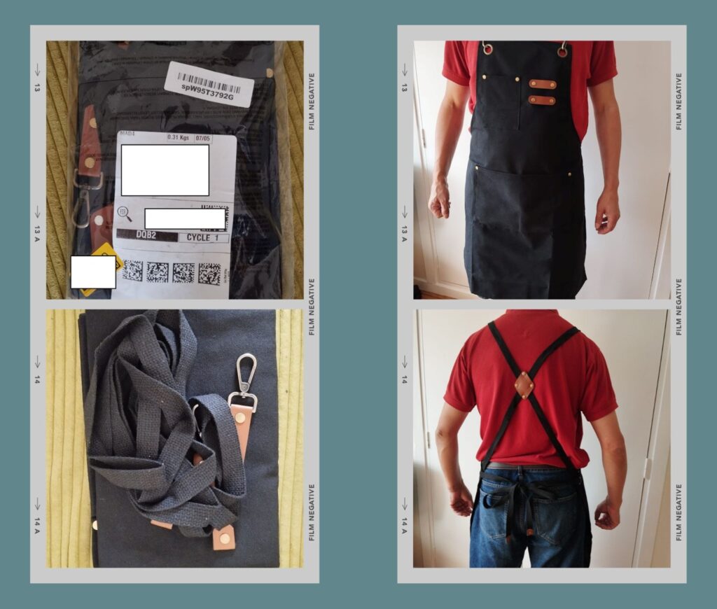 Descubre mi experiencia real con el delantal de lona para hombre FunChaos, nº1 en ventas Amazon: cómodo, resistente y elegante. ¡Lee mi opinión honesta y decide tú mismo!